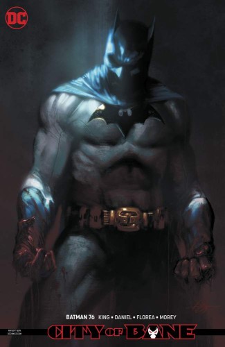 BATMAN #76 CARD STOCK VAR ED YOTV DARK GIFTS