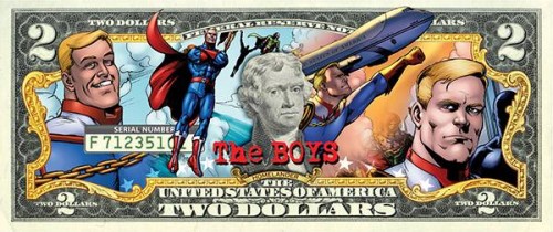 BOYS COLL HOMELANDER TWO DOLLAR BILL
