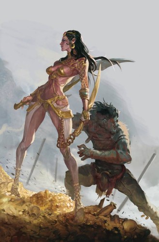 CIMMERIAN QUEEN OF BLACK COAST #2 CVR A YUNE