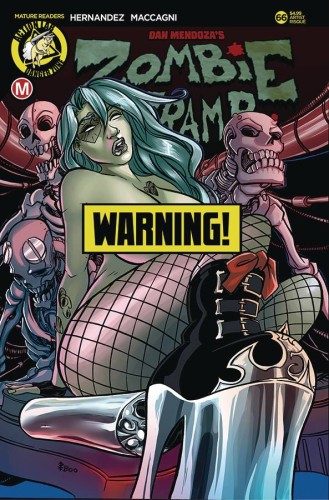 ZOMBIE TRAMP ONGOING #66 CVR F BOO RUDETOONS RISQUE