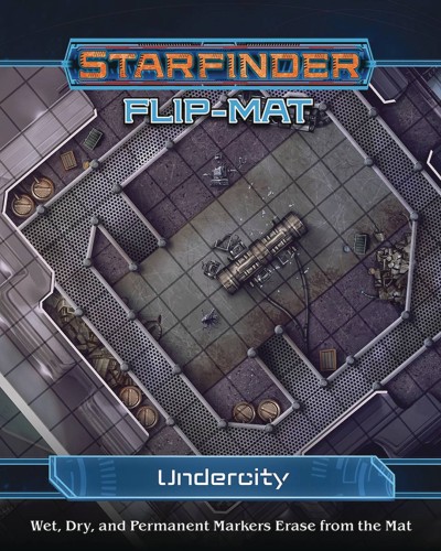 STARFINDER RPG FLIP MAT UNDERCITY (9781640781818)