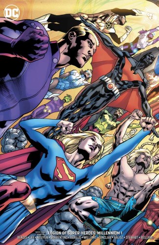 LEGION OF SUPER HEROES MILLENNIUM #1 (OF 2) VAR ED