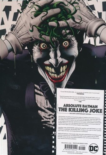 ABSOLUTE BATMAN THE KILLING JOKE HC (9781401284121)