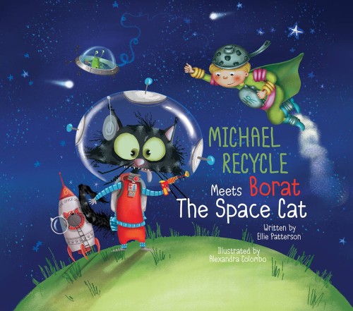 MICHAEL RECYCLE & BORAT SPACE CAT HC (9781684056538)