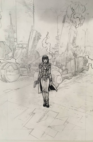 BLADE RUNNER 2019 #5 CVR D POP VIRGIN SKETCH