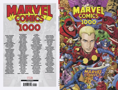 MARVEL COMICS #1000 2ND PTG BUCKINGHAM VAR