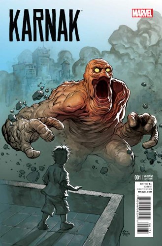 KARNAK #1 POWELL KIRBY MONSTER VAR