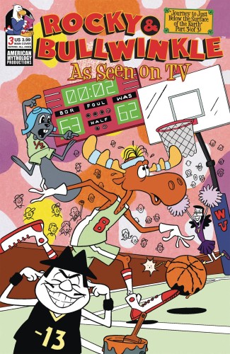ROCKY & BULLWINKLE SEEN ON TV #3 MAIN GALLANT CVR