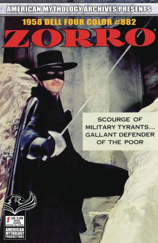 AM ARCHIVES ZORRO 1958 DELL FOUR COLOR #882