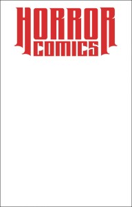 HORROR COMICS SKETCHBOOK ONE SHOT VIRGIN WHITE ED
