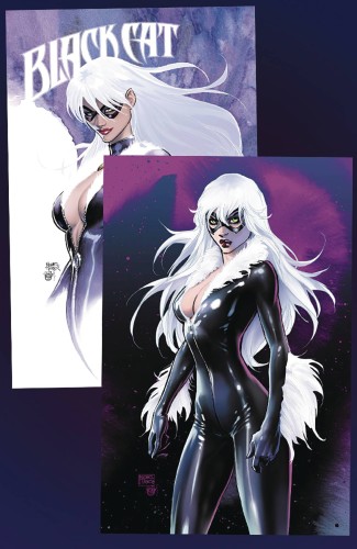 BLACK CAT #2 CVRA & B SET TURNER