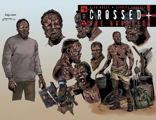 CROSSED +100 #6 DESIGN SKETCH VAR