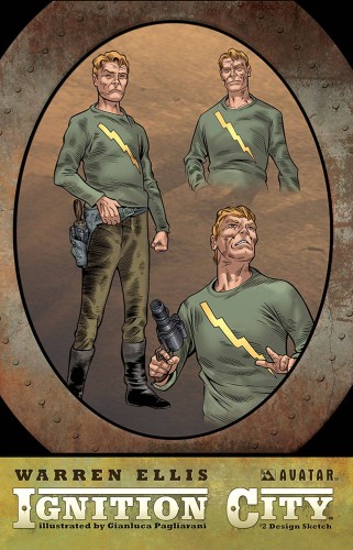 IGNITION CITY #2 CHARACTER DESIGN VAR