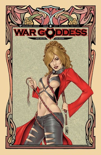 WAR GODDESS #3 ART NOUVEAU VAR