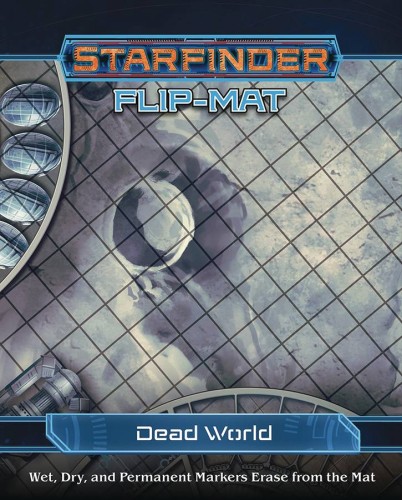 STARFINDER RPG FLIP MAT DEAD WORLD (9781640781979)