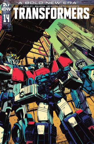 TRANSFORMERS #14 CVR A ZAMA