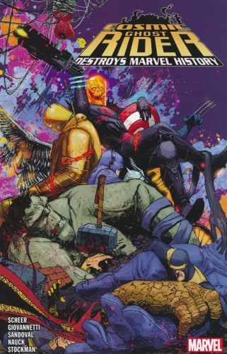 COSMIC GHOST RIDER DESTROYS MARVEL HISTORY TP (9781302917456)