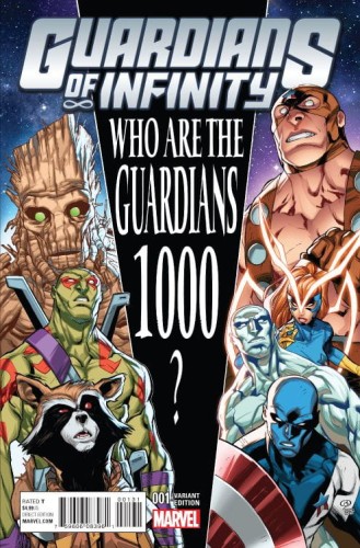 GUARDIANS OF INFINITY #1 BARBERI VAR
