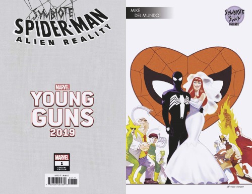 SYMBIOTE SPIDER-MAN ALIEN REALITY #1 (OF 5) DEL MUNDO YOUNG GUNS VAR