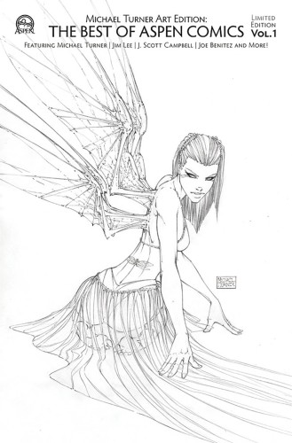 TURNER ART EDITION BEST OF ASPEN COMICS 01 RETAILER CVR