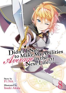 DIDNT I SAY MAKE ABILITIES AVERAGE NOVEL SC VOL 08