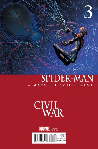SPIDER-MAN #3 CHIN CIVIL WAR VA