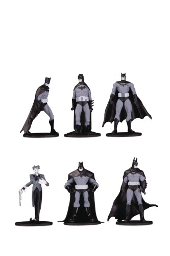 BATMAN BLACK & WHITE BLIND BAG MINI FIGS W 3