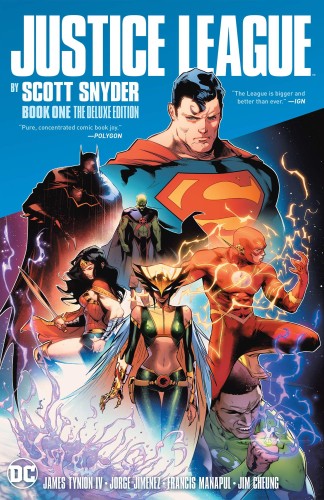 JUSTICE LEAGUE BY SCOTT SNYDER DLX ED HC VOL 01 (9781401295219)