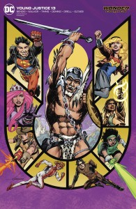 YOUNG JUSTICE #13 MIKE GRELL VAR ED
