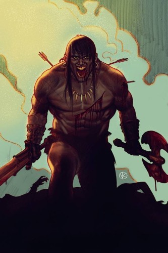 CIMMERIAN RED NAILS  #1 CVR C KALVACHEV