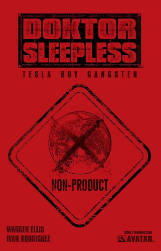 DOKTOR SLEEPLESS #2 WARNING SIGN VAR