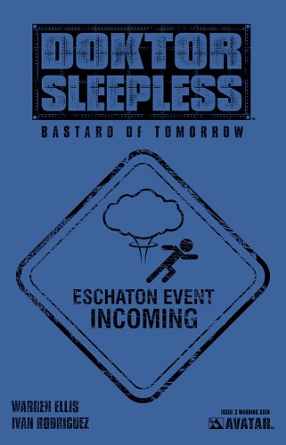 DOKTOR SLEEPLESS #3 WARNING SIGN VAR