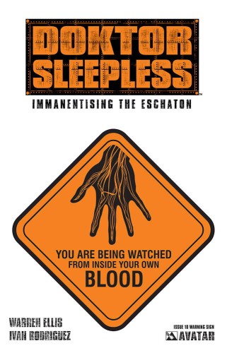 DOKTOR SLEEPLESS #10 WARNING SIGN VAR