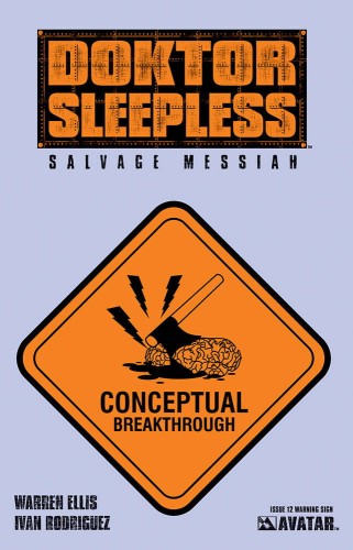 DOKTOR SLEEPLESS #12 WARNING SIGN VAR