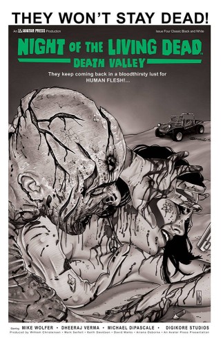 NIGHT OF THE LIVING DEAD DEATH VALLEY #4 CLASSIC VAR