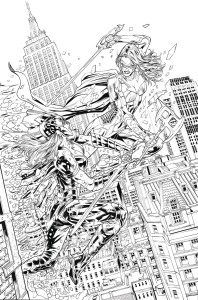 BELLE VS BLACK KNIGHT ONE SHOT #1 CVR B VITORINO