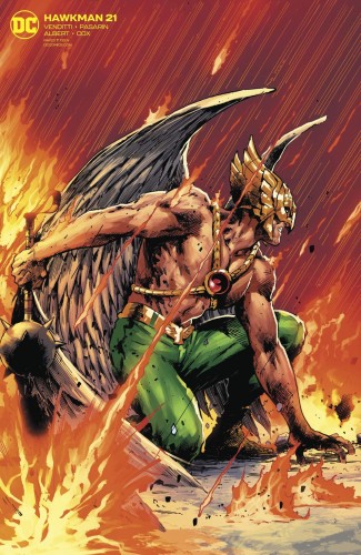 HAWKMAN #21 TREVOR HAIRSINE VAR ED