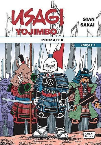 Usagi Yojimbo Początek, księga 1 (9788328198494)