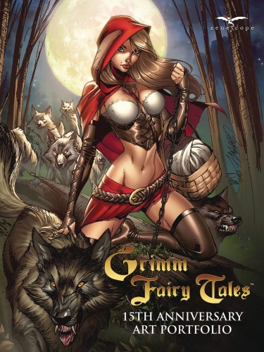 GRIMM FAIRY TALES 15TH ANNIVERSARY ART PORTFOLIO (9781951087142)