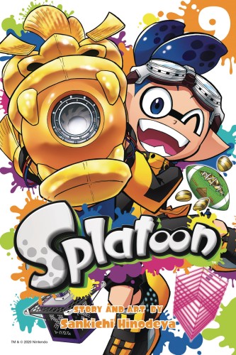 SPLATOON MANGA GN VOL 09 (9781974713349)