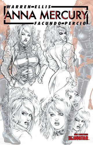 ANNA MERCURY #1 DESIGN SKETCH VAR