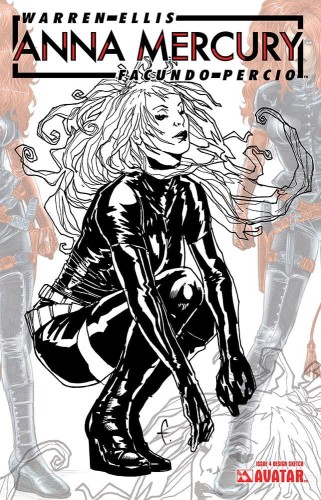 ANNA MERCURY #4 DESIGN SKETCH VAR