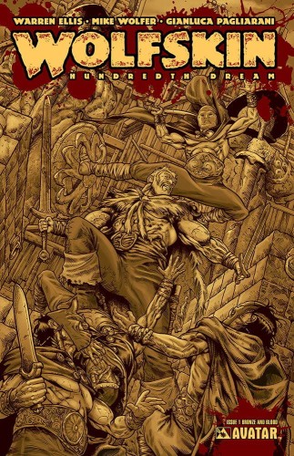 WOLFSKIN HUNDREDTH DREAM #1 BLOOD & BRONZE VAR