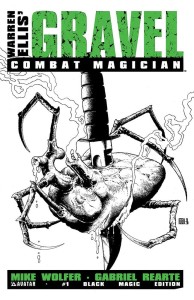 GRAVEL COMBAT MAGICIAN #1 BLACK MAGIC VAR