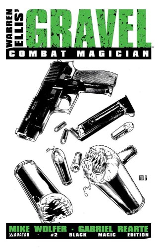 GRAVEL COMBAT MAGICIAN #2 BLACK MAGIC VAR
