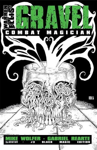 GRAVEL COMBAT MAGICIAN #3 BLACK MAGIC VAR