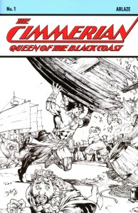 CIMMERIAN QUEEN BLACK COAST #1 BENES INCV CVR