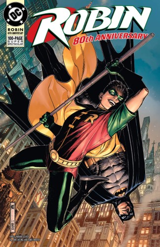 ROBIN 80TH ANNIV 100 PAGE SUPER SPECTACULAR #1 1990S JIM CHEUNG VAR ED