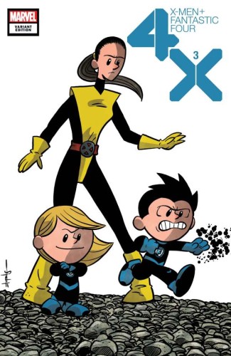 X-MEN FANTASTIC FOUR #3 (OF 4) ELIOPOULOS VAR