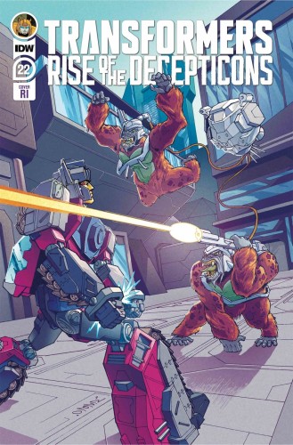 TRANSFORMERS #22 CVR B GRIFFITH